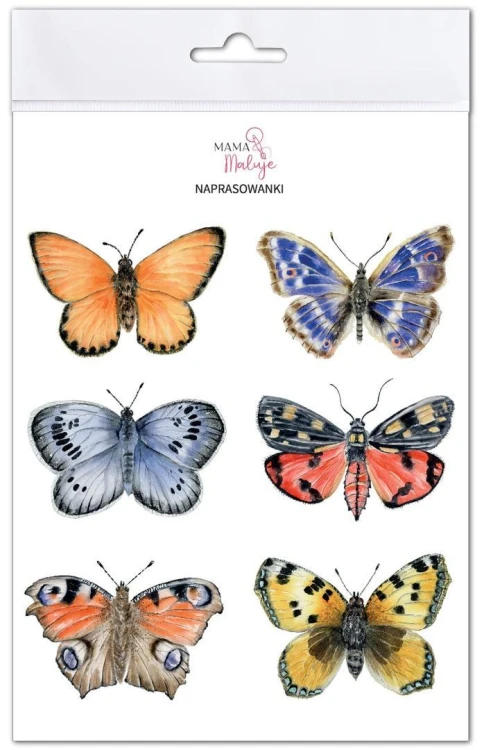 Naprasowanki Motyle, Mama Maluje