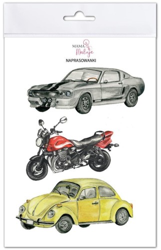 Naprasowanki Pojazdy, Mama Maluje