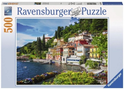 Puzzle 500 Jezioro Como, Włochy, Ravensburger