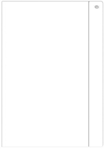 Teczka z gumką A3+ biała (10szt), INTERDRUK