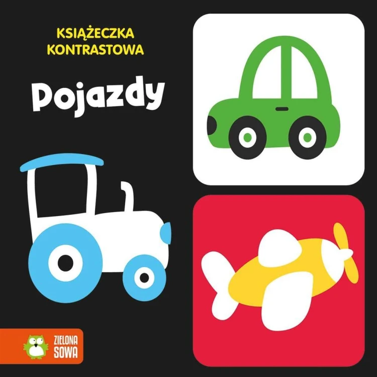 Książeczka kontrastowa. Pojazdy, Natalia Berlik