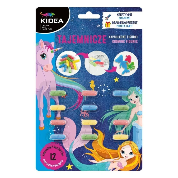 Tajemnicze kapsułkowe figurki KIDEA, DERFORM