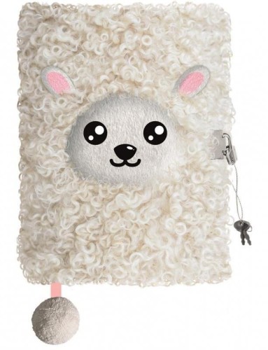 Pamiętnik A5/96K z kłódką 3D Sheep, ST-MAJEWSKI