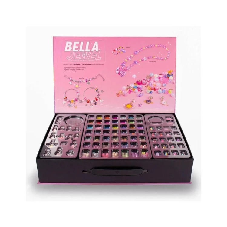 Zestaw biżuterii dla dzieci DIY 3800el., Lena