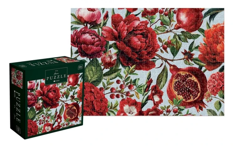 Puzzle 500 Flowers 6, INTERDRUK