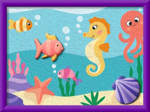 CreArt Kids (plaster) Seahorse, Ravensburger
