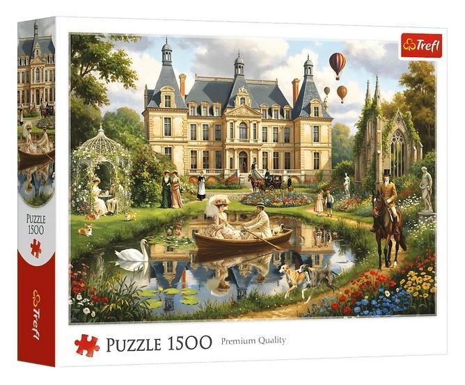 Puzzle 1500 Pałac nad wodą TREFL, Trefl