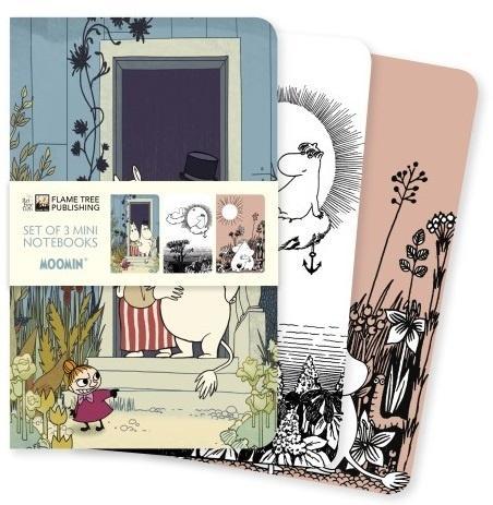 Zestaw 3 notatników MINI Muminki, Flame Tree