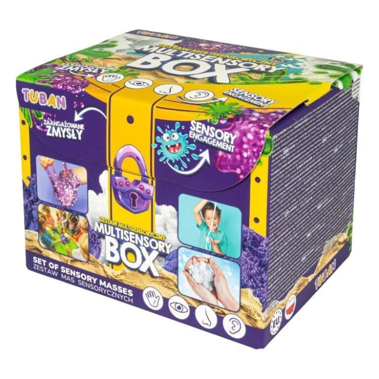Zestaw mas sensorycznych Multisensory box, Tuban