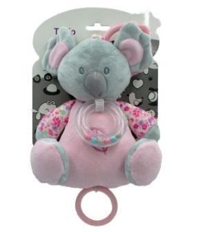 Pozytywka koala różowa 18cm, Tulilo