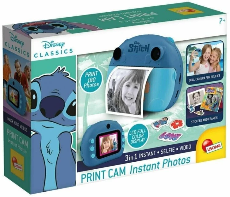Stitch aparat fotograficzny z drukarką, Lisciani