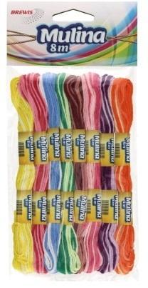 Mulina mulitkolor 8m 8szt, Brewis