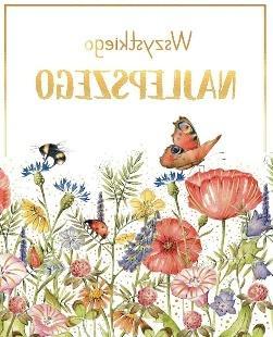 Karnet mini B8 Łąka w słoiku