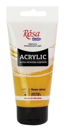Farba akrylowa Light Ochra 427 45ml, Rosa