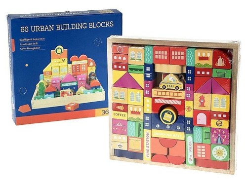 Klocki drewniane Miasto, ADAR