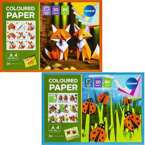 Blok kartonów dwustronnych A4/20K 80g 81303