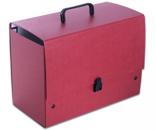 Teczka z rączką B4 jumbo Eco bordowa PENMATE