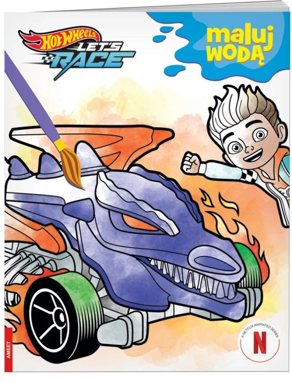 Hot Wheels. Maluj wodą, praca zbiorowa