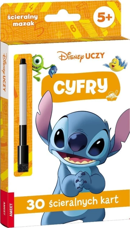 Disney Uczy. Cyfry. Karty, praca zbiorowa