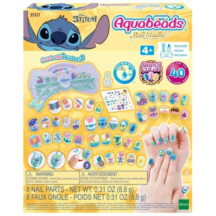 Aquabeads Stitch studio paznokci, EPOCH