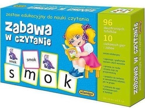 Zabawa w czytanie, Adamigo
