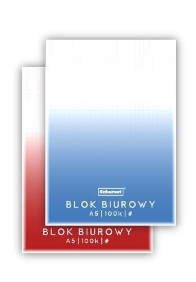 Blok biurowy A5/100K kratka (5szt), Schemat