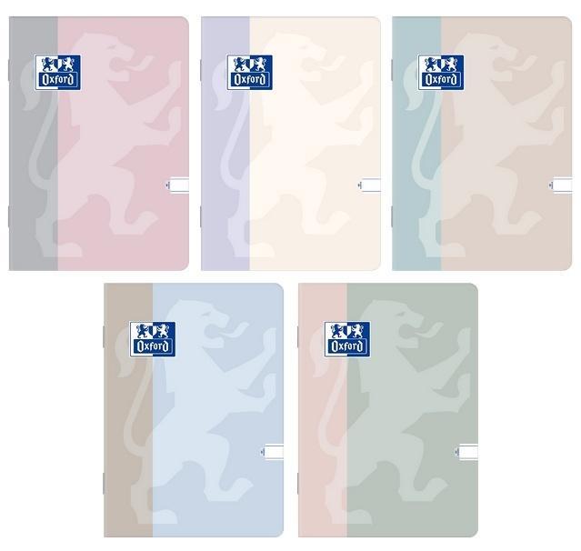Zeszyt A5/60K linia B-light (5szt) OXFORD, Oxford