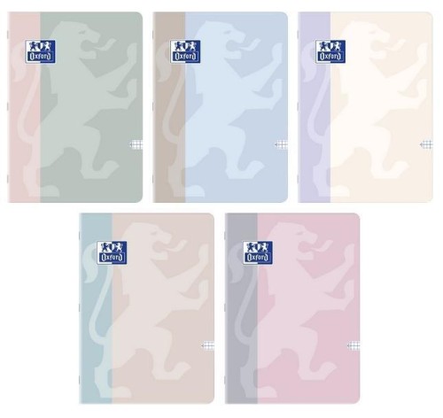 Zeszyt A4/60K kratka B-light (5szt) OXFORD, Oxford