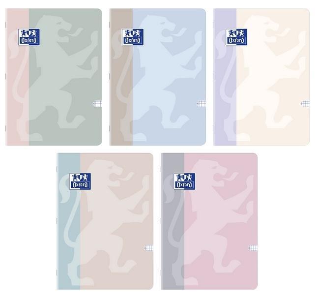 Zeszyt A4/60K kratka B-light (5szt) OXFORD, Oxford