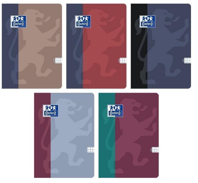 Brulion A5/80K kratka Touch (5szt) OXFORD, Oxford