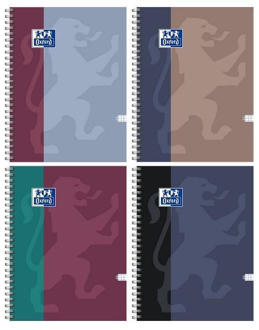 Kołozeszyt A5/80K kratka Touch (5szt) OXFORD