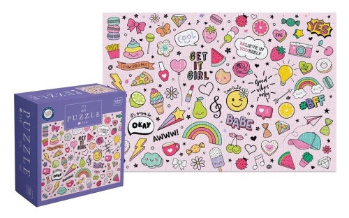 Puzzle 250 Kids 4 Icons, INTERDRUK