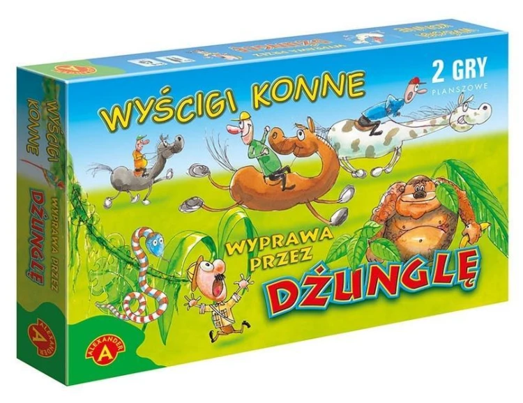 Wyścigi konne - Wyprawa przez dżunglę. ALEX