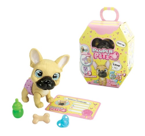 Pamper Petz Buldog francuski 15cm, Simba