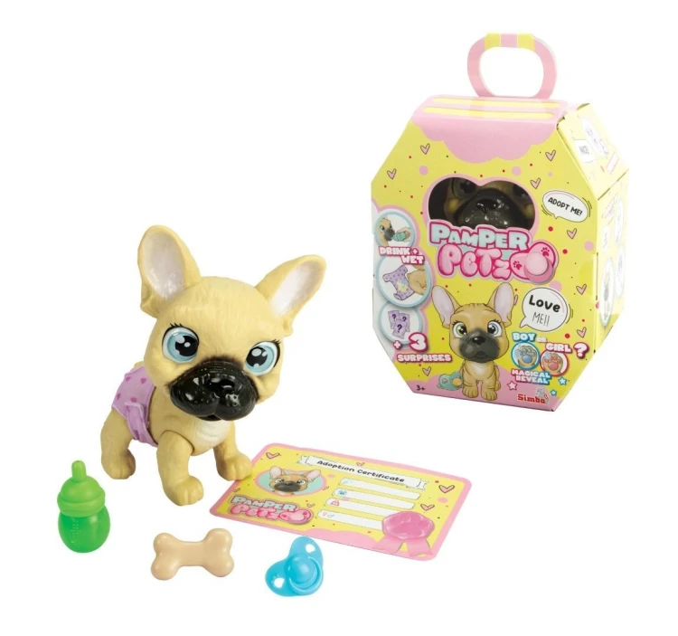 Pamper Petz Buldog francuski 15cm, Simba
