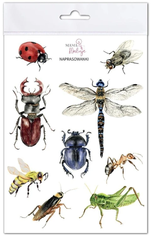 Naprasowanki Owady, Mama Maluje