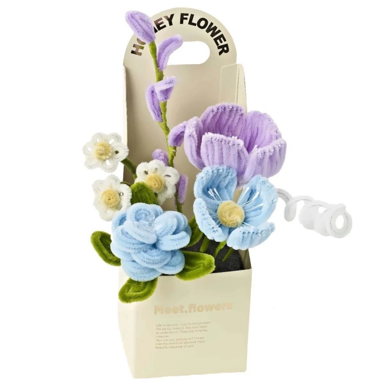 Kwiaty DIY bukiet, Madej