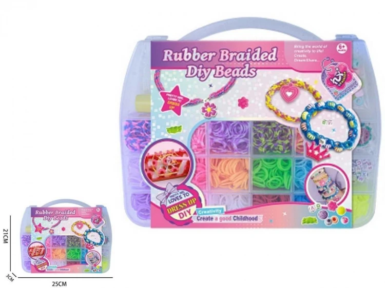 Zestaw gumek do robienia biżuterii, Madej