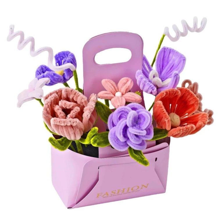 Kwiaty DIY bukiet, Madej