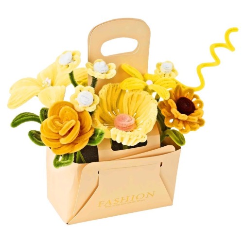 Kwiaty DIY bukiet, Madej