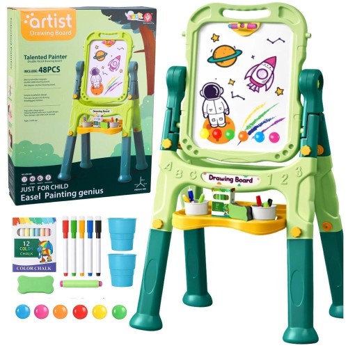 Tablica dwustronna magnetyczna suchościeralna