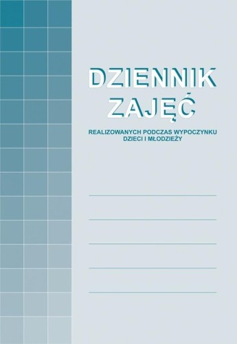 Dziennik zajęć realizowanych podczas wypoczynku