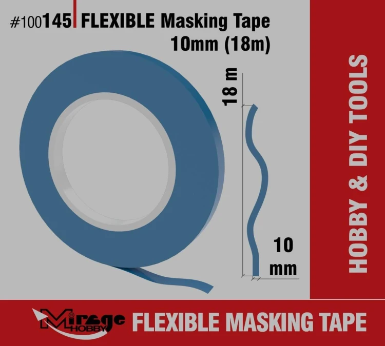 Elastyczna modelarska taśma maskująca 18m
