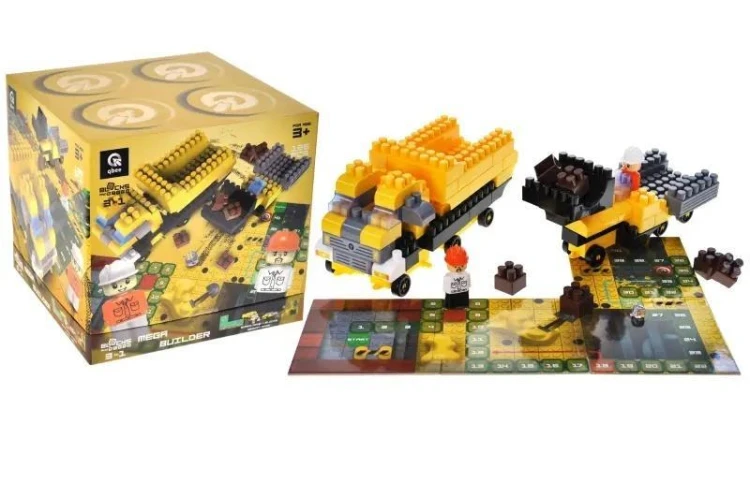 Klocki konstrukcyjne Blocks&Steps Mega budowniczy