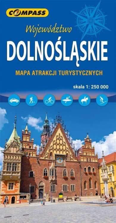 Mapa atrakcji turyst. - Województwo dolnośląskie