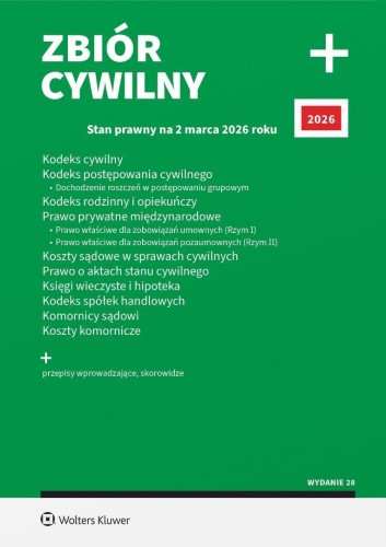 Zbiór cywilny PLUS 2026 w.28, Praca zbiorowa