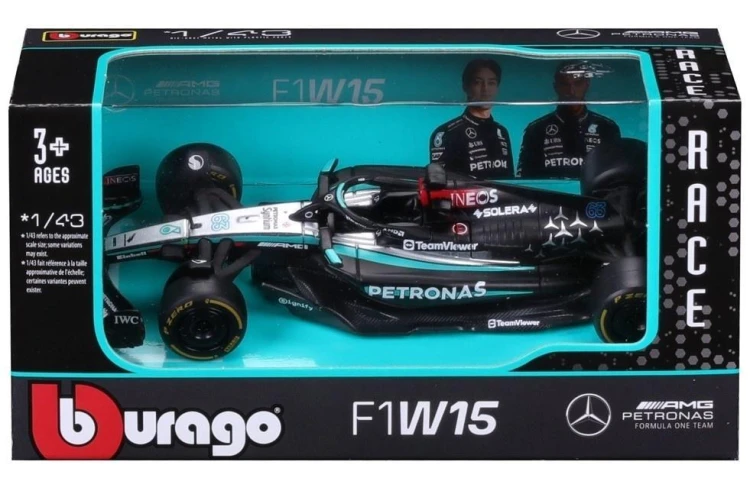 Mercedes-Amg Petronas F1 W15 Team, BBurago