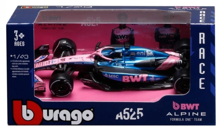 Formula Without Helmet & Plastic Stand Alpine A52