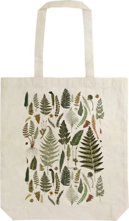 Torba bawełniana STBAG43 Paprotki Shopperka