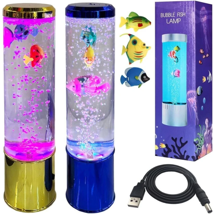 Dekoracja lampa akwarium z rybkami, Trifox